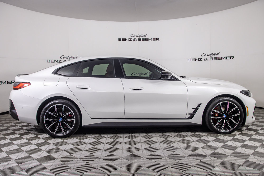Used 2024 BMW i4 eDrive40 w/ M Sport Package RWD image 3