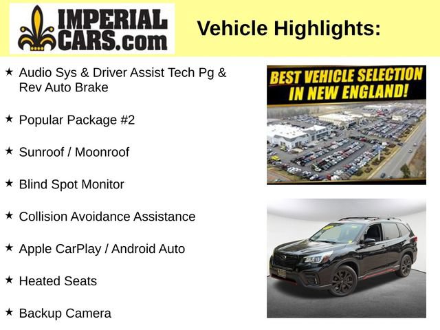 Used 2020 Subaru Forester Sport w/ Popular Package #2 AWD/4WD image 8