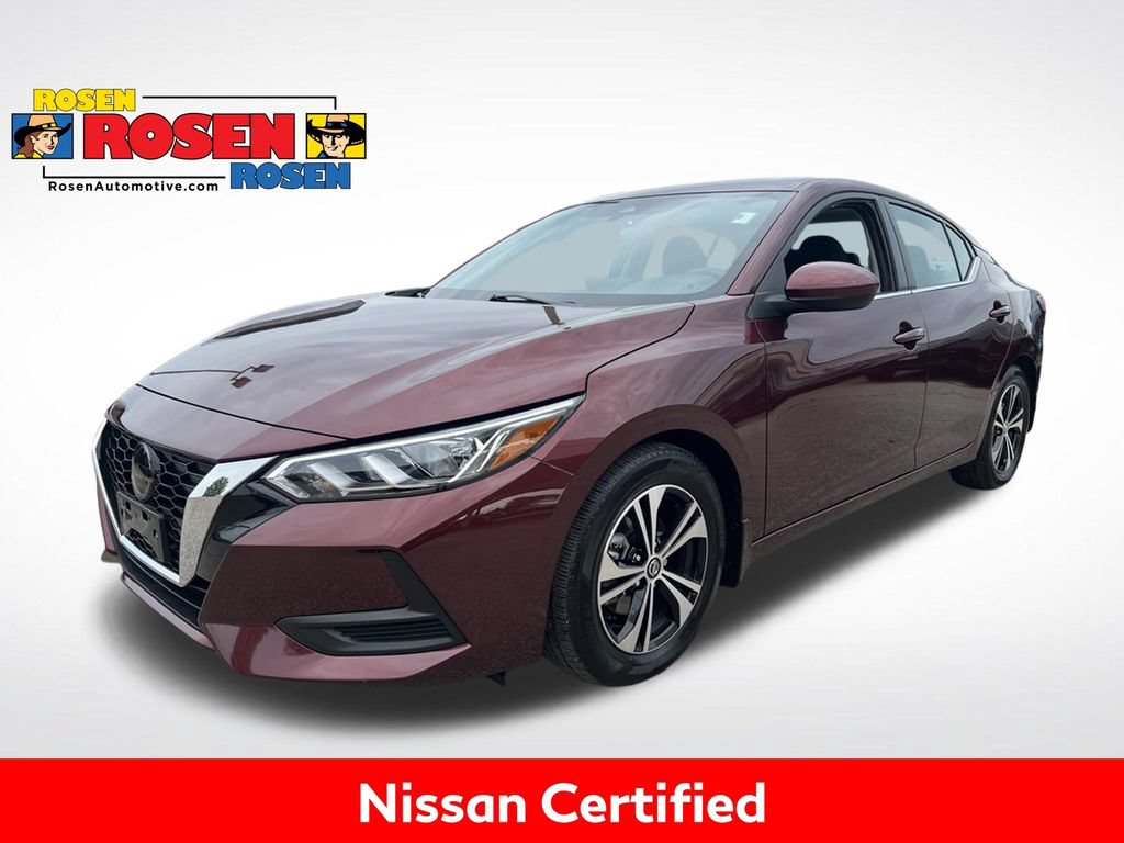 Certified 2023 Nissan Sentra SV w/ All-Weather Package FWD image 1