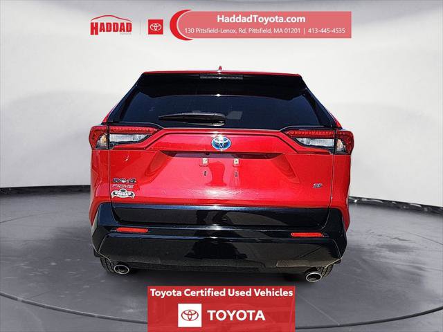 Certified 2021 Toyota RAV4 SE w/ Weather & Moonroof Package AWD/4WD image 4