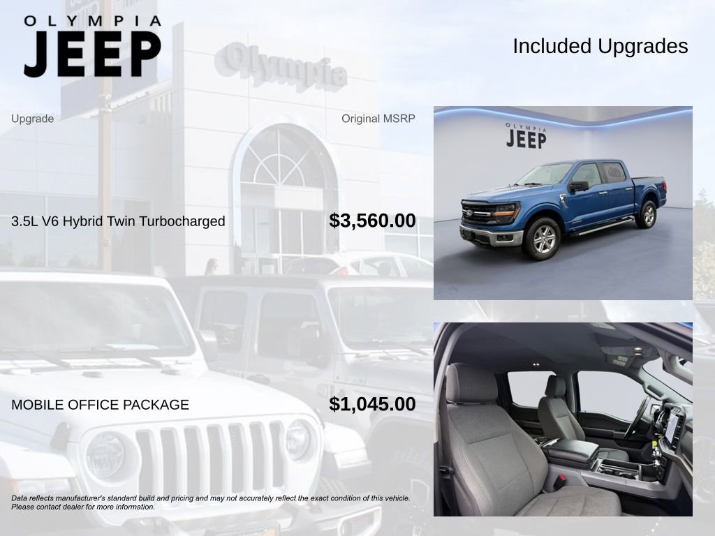 Used 2024 Ford F150 XLT w/ Mobile Office Package image 4