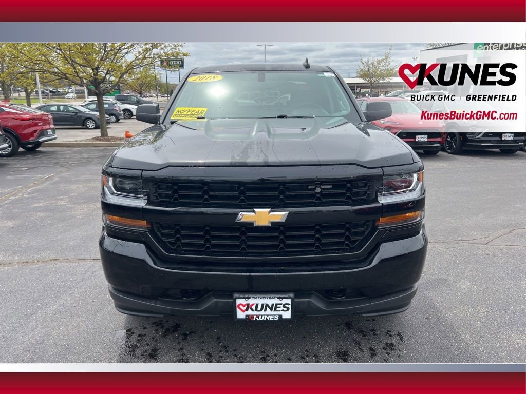 Used 2018 Chevrolet Silverado 1500 Custom w/ Custom Value Package AWD/4WD image 12