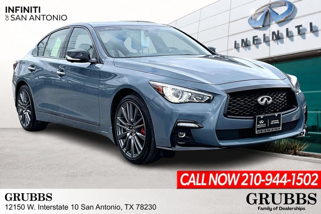 Certified 2023 INFINITI Q50 Red Sport 400 AWD/4WD image 1
