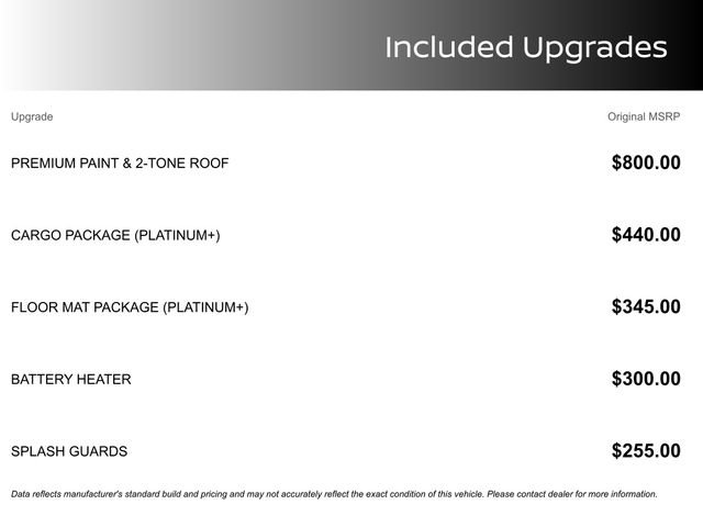 New 2026 Nissan Leaf Platinum+ w/ Cargo Package (Platinum+) image 1