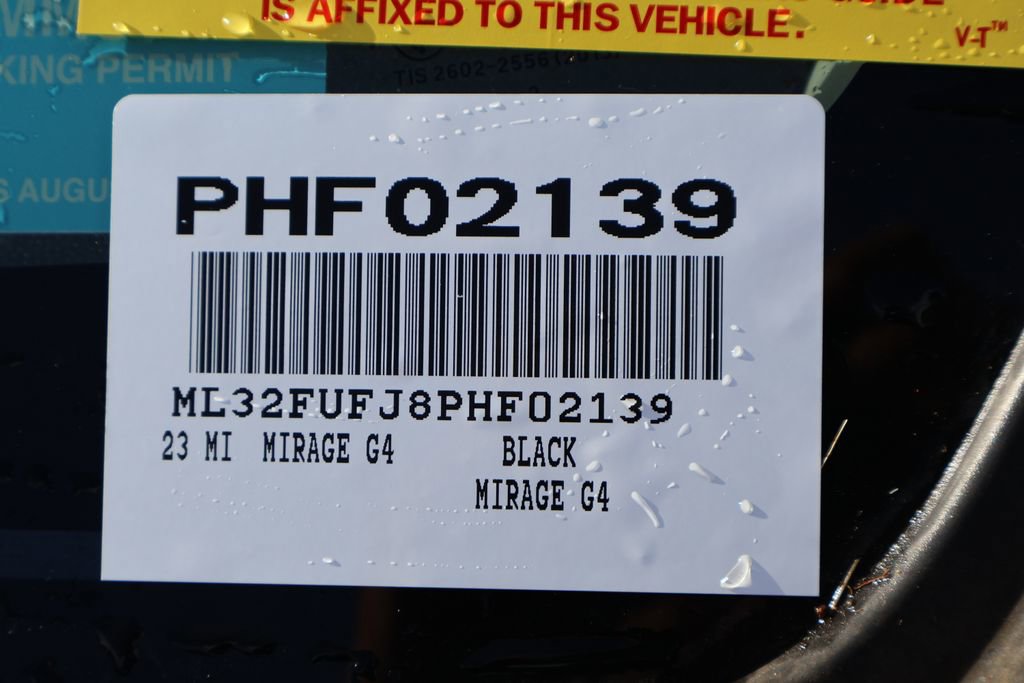 Used 2023 Mitsubishi Mirage G4 ES FWD image 7