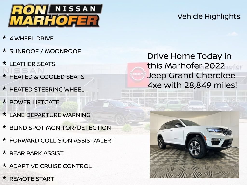 Used 2022 Jeep Grand Cherokee Limited 4xe w/ Luxury Tech Group II AWD/4WD image 15