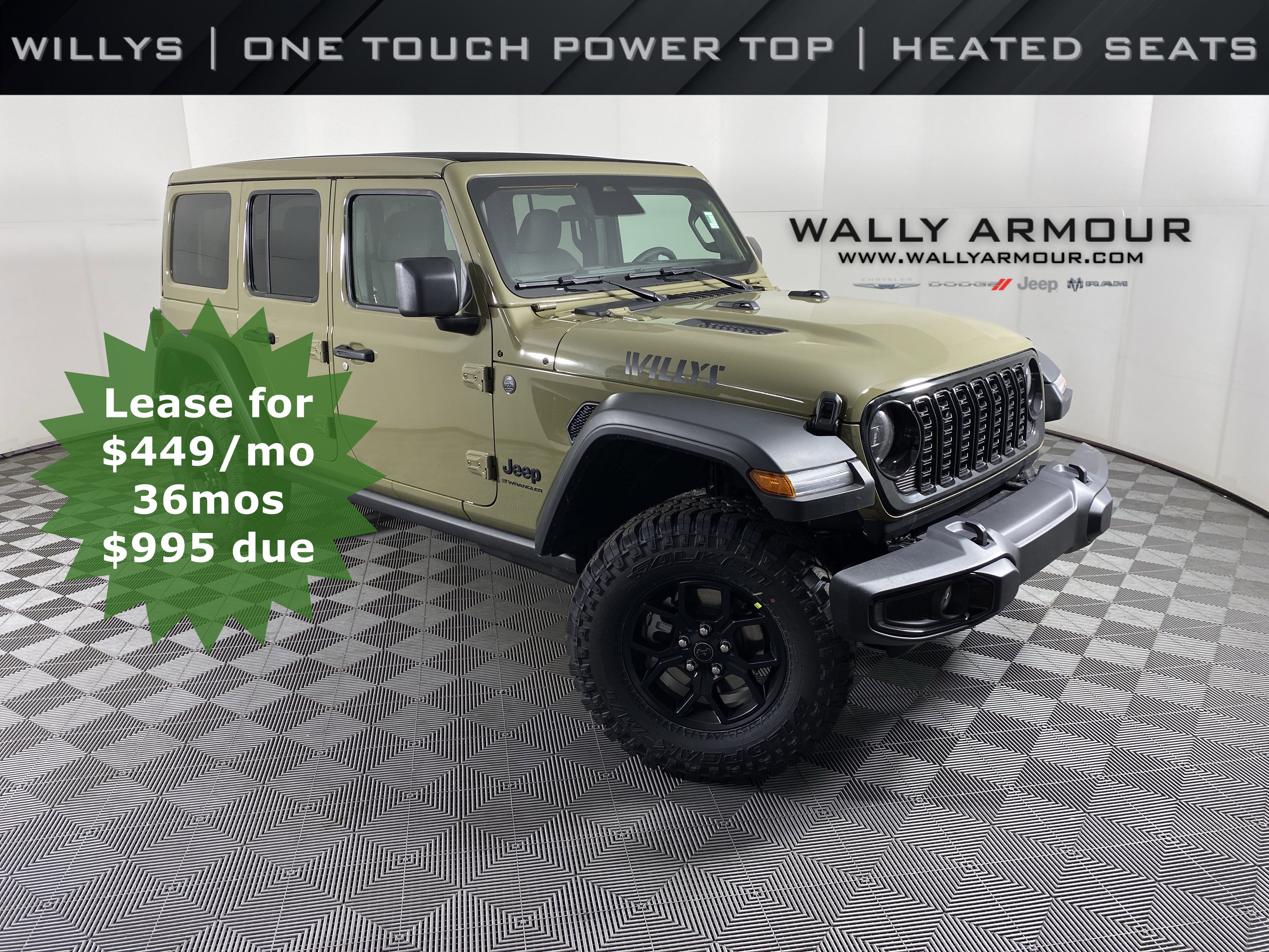 New 2026 Jeep Wrangler Willys