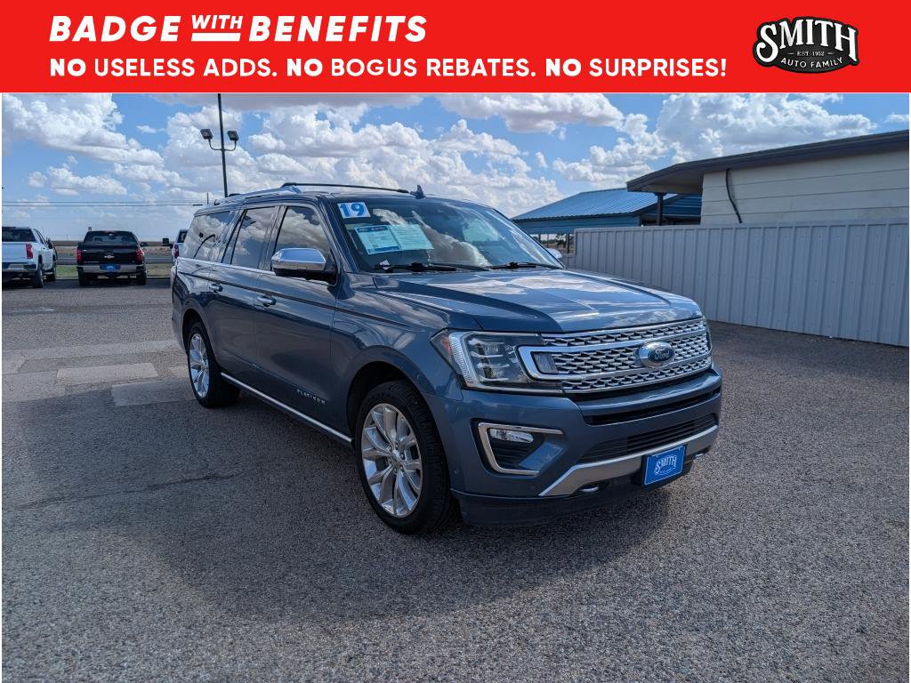 Used 2019 Ford Expedition Max Platinum AWD/4WD image 1