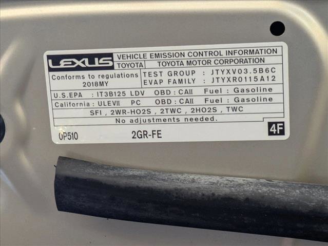 Used 2018 Lexus ES 350 image 24