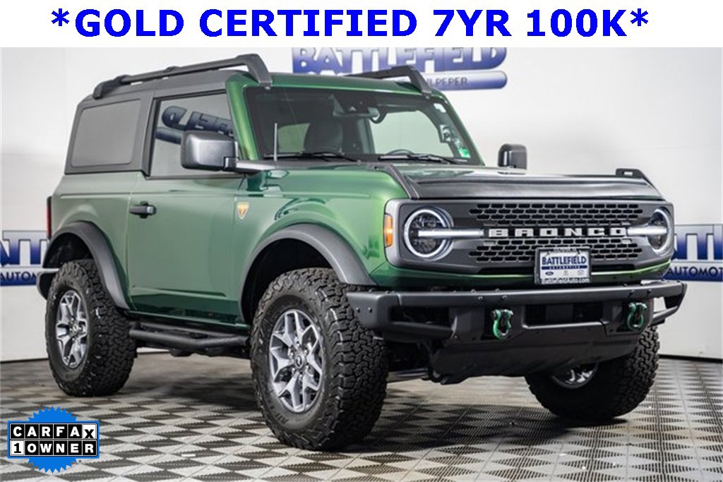 Certified 2024 Ford Bronco Badlands