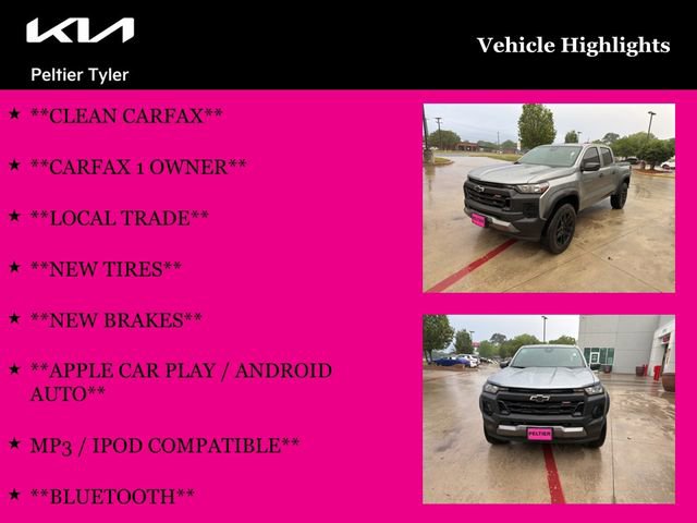 Used 2024 Chevrolet Colorado Trail Boss w/ Advanced Trailering Package AWD/4WD image 12
