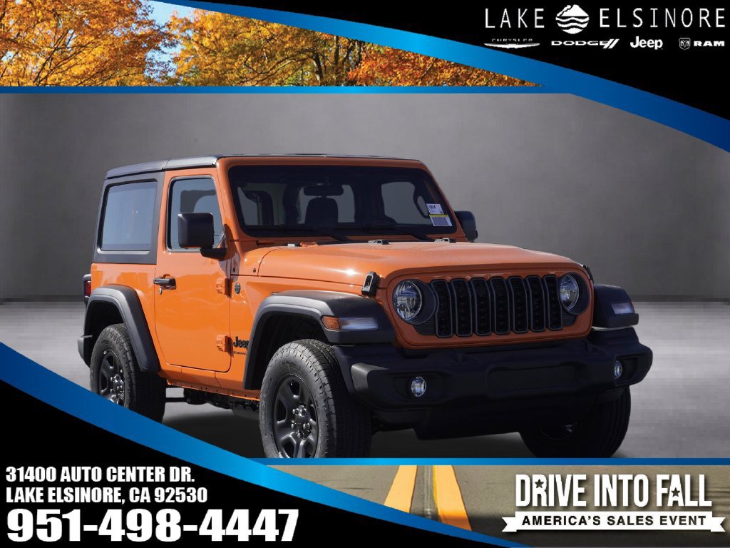 New 2026 Jeep Wrangler Sport AWD/4WD 360° Tour
