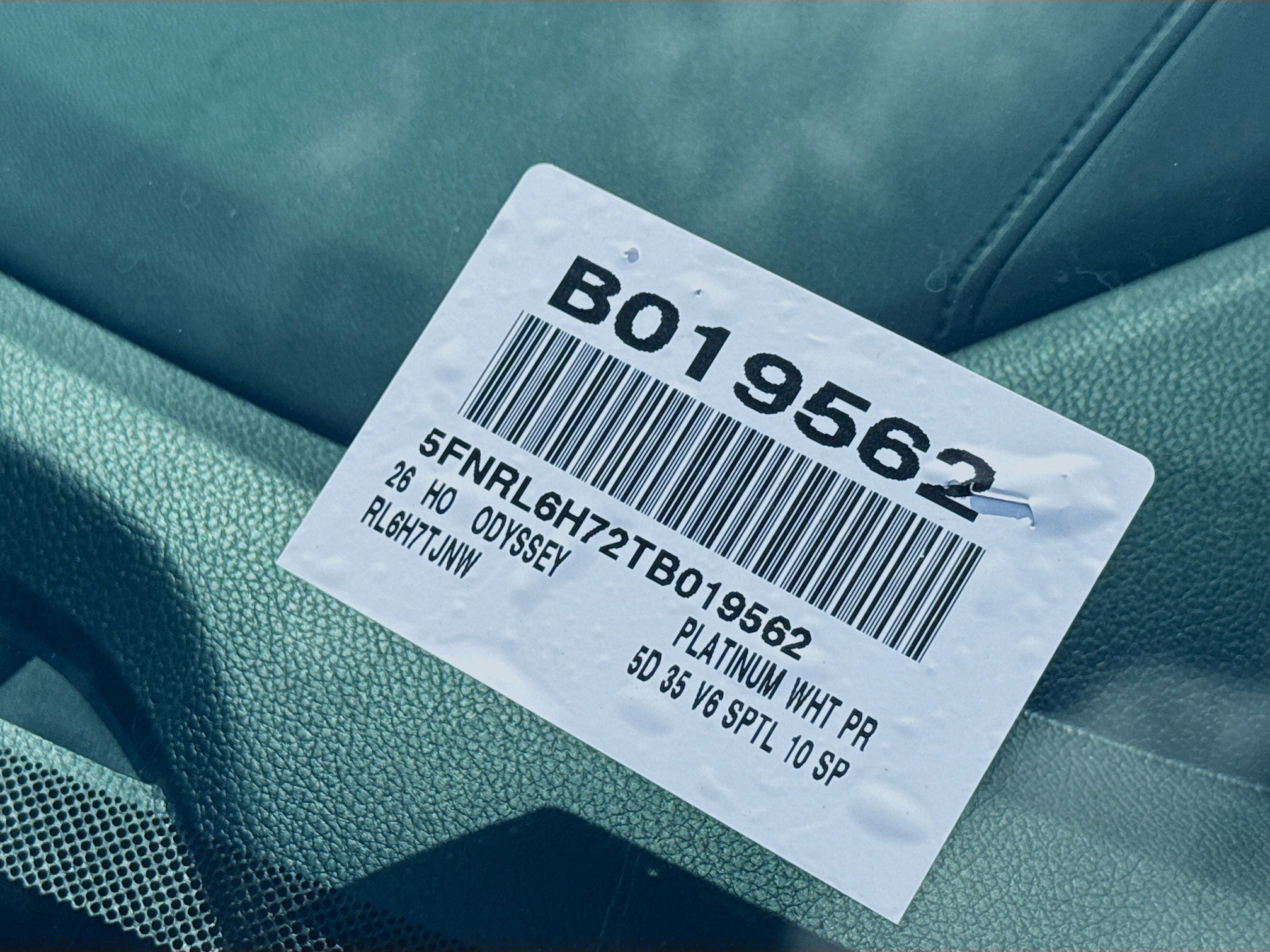 New 2026 Honda Odyssey Sport-L image 26