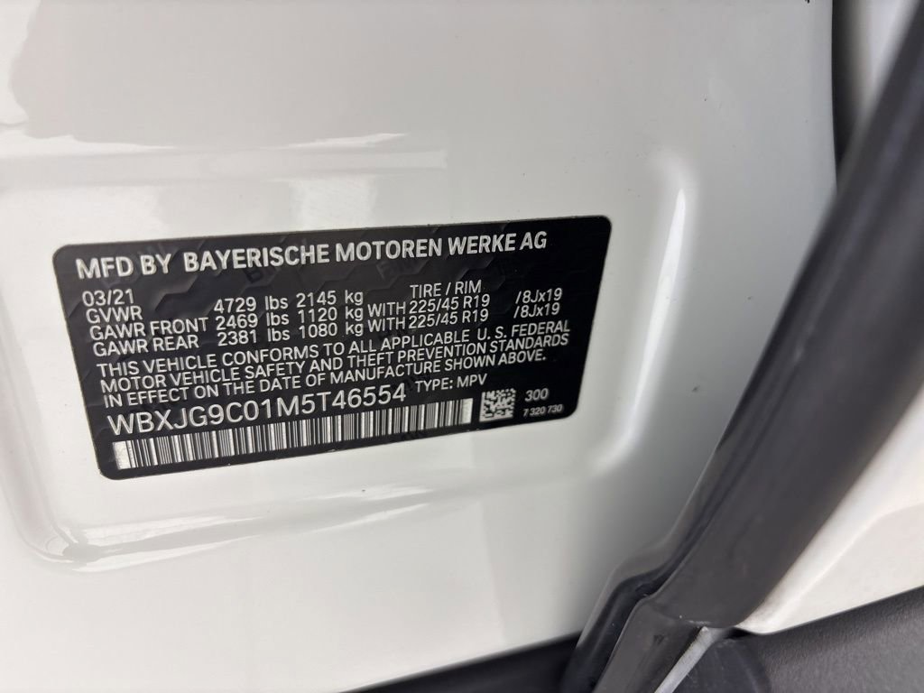 Used 2021 BMW X1 xDrive28i w/ Convenience Package AWD/4WD image 10
