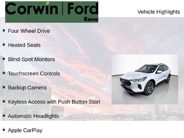 Certified 2025 Ford Escape ST-Line Select w/ Class II Trailer Tow Package AWD/4WD image 6
