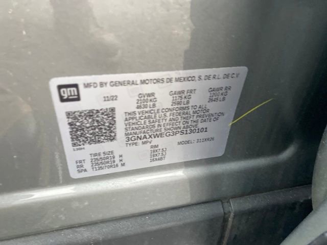 Certified 2023 Chevrolet Equinox RS w/ LPO, Floor Liner Package image 22