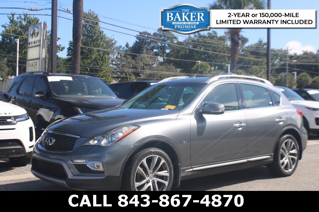 Used 2017 INFINITI QX50 AWD w/ Deluxe Touring Package