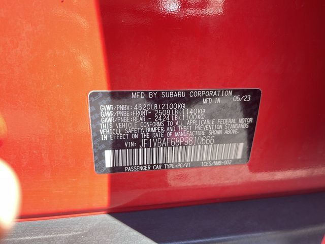 Used 2023 Subaru WRX Premium AWD/4WD image 32