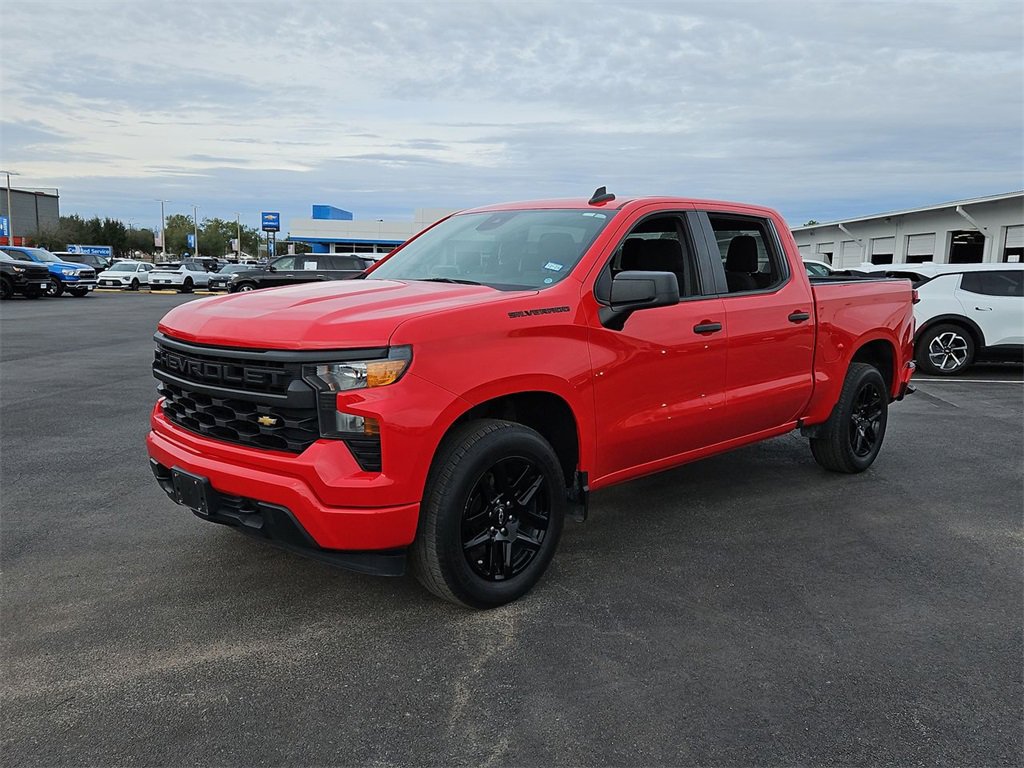Used 2023 Chevrolet Silverado 1500 Custom w/ LPO, Dark Essentials Package image 2