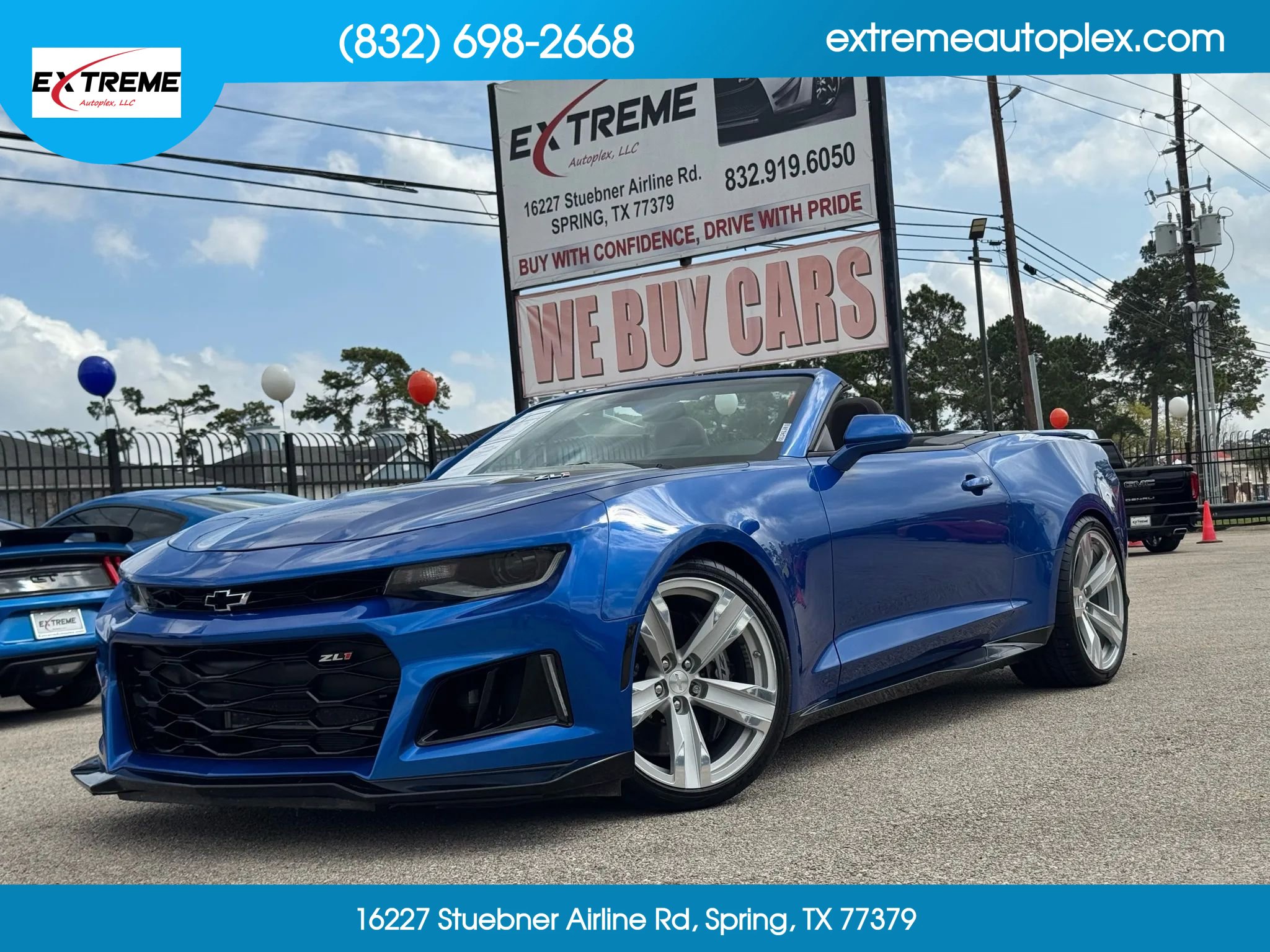 Used 2018 Chevrolet Camaro ZL1 w/ LPO, ZL1 Protection Package RWD image 1