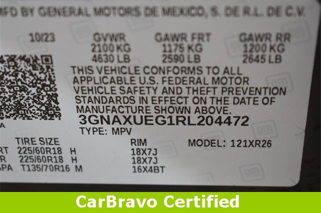 Certified 2024 Chevrolet Equinox LT image 39