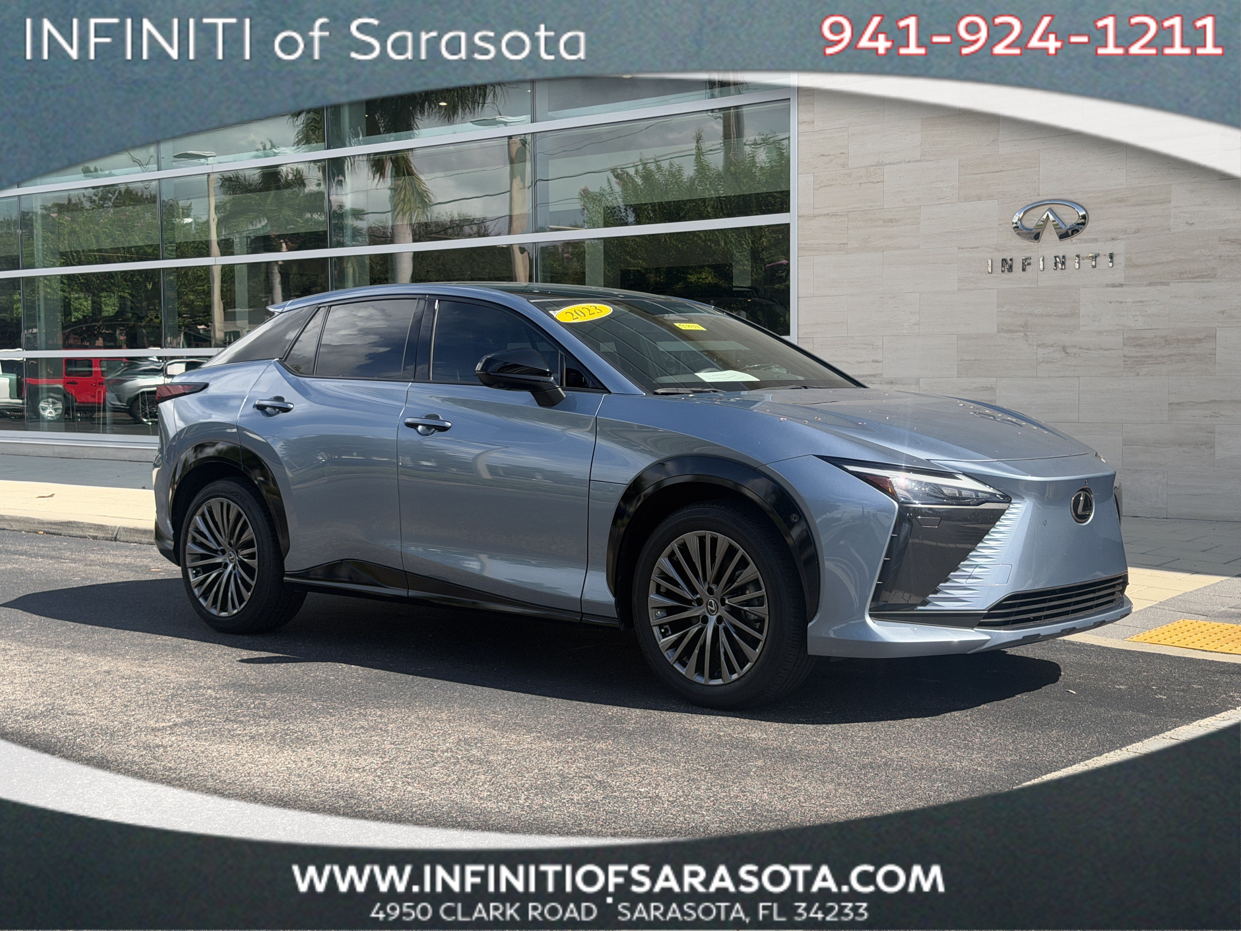 Used 2023 Lexus RZ 450e Premium w/ Cold Area Package AWD/4WD video 1