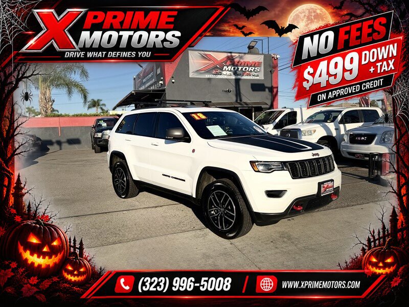 Used 2018 Jeep Grand Cherokee Trailhawk w/ Trailhawk Luxury Group AWD/4WD image 1