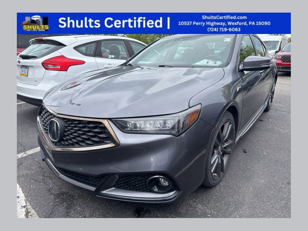 Used 2018 Acura TLX V6 w/ Technology & A-SPEC Pkg AWD/4WD image 1