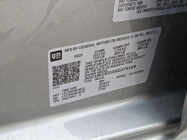 Certified 2025 Chevrolet Silverado 1500 Custom Trail Boss AWD/4WD image 15