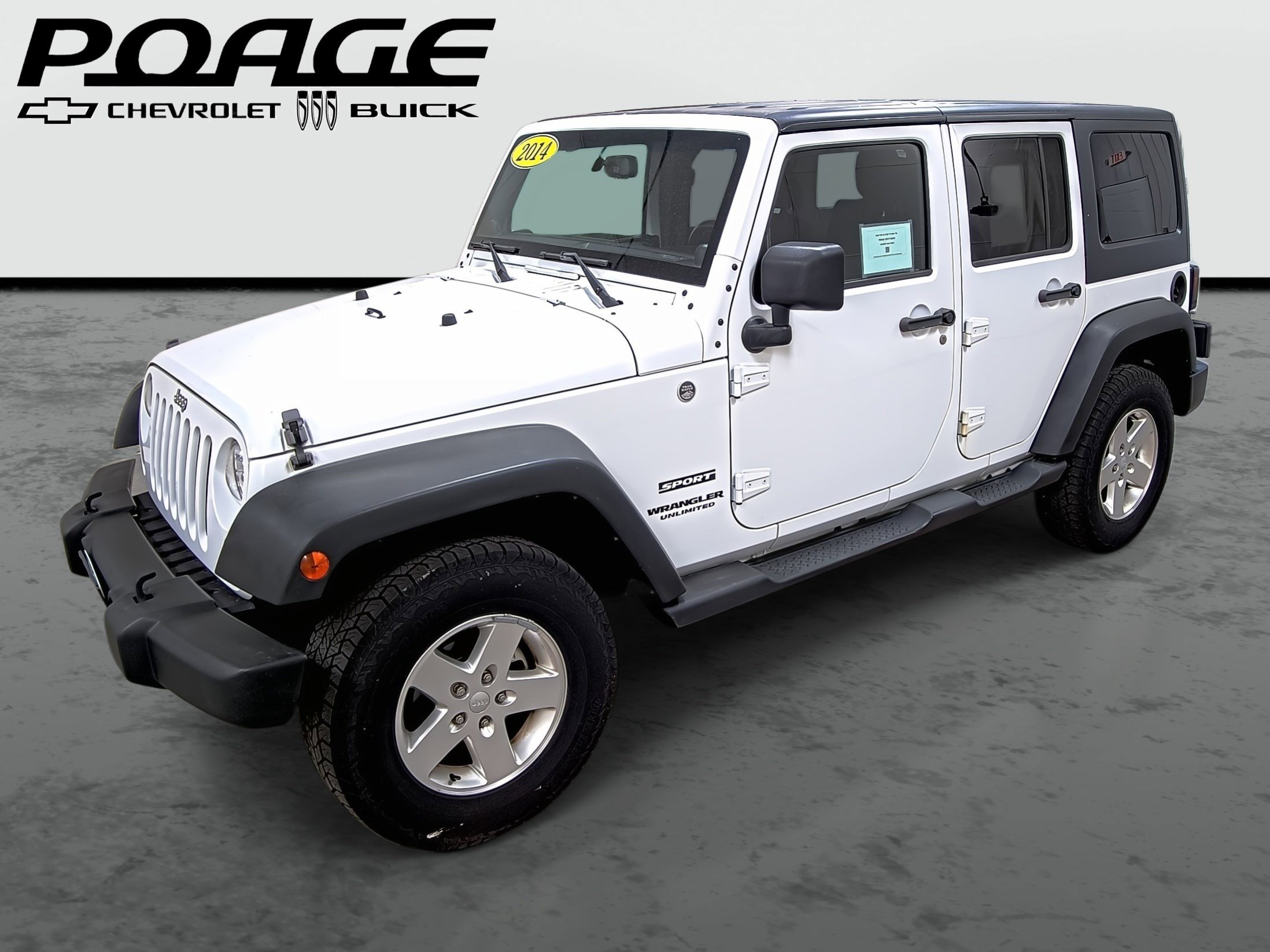 Used 2014 Jeep Wrangler Unlimited Sport w/ Quick Order Package 24S