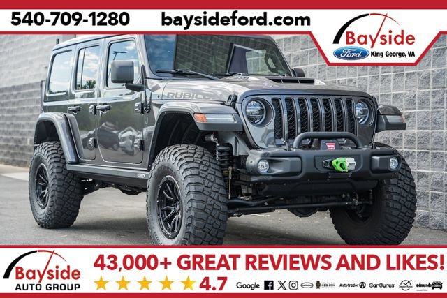 Used 2021 Jeep Wrangler Unlimited Rubicon w/ Trailer Tow Package AWD/4WD image 1