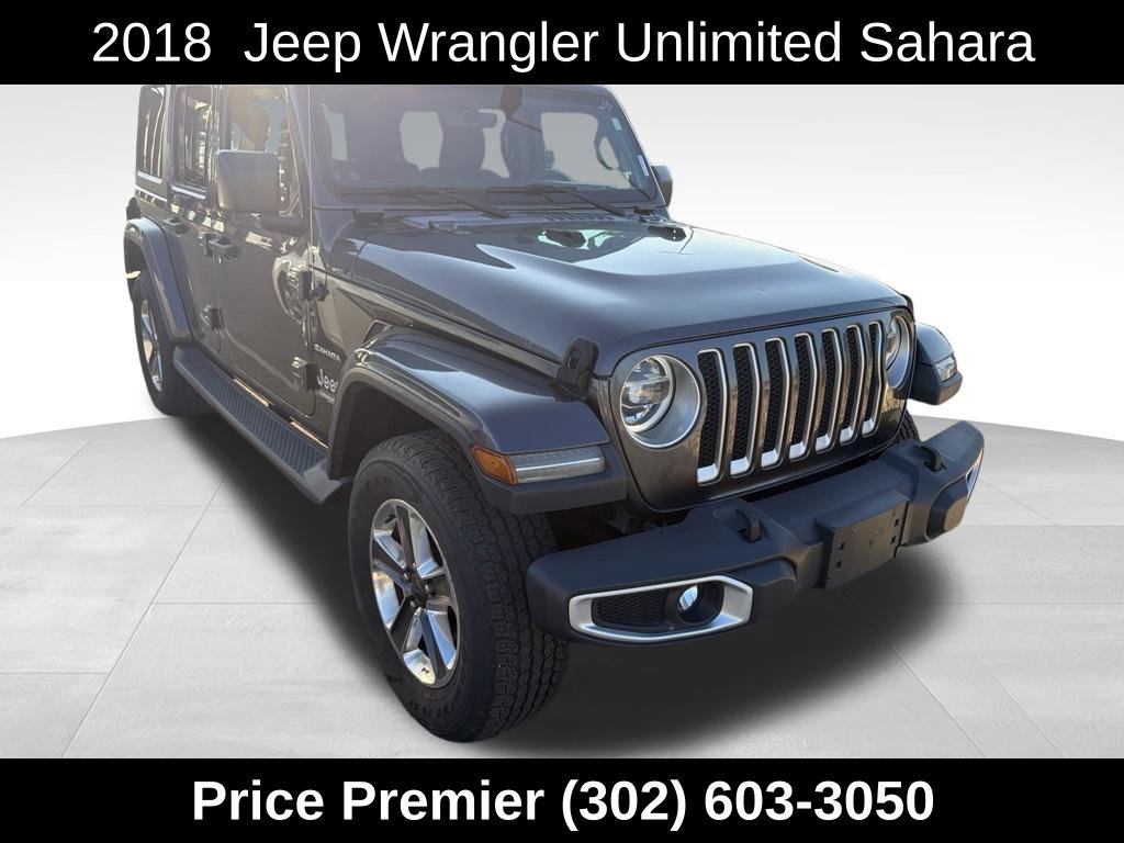Used 2018 Jeep Wrangler Unlimited Sahara