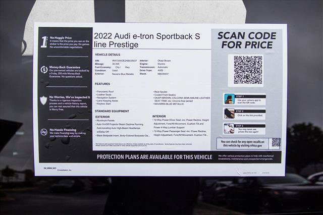 Used 2022 Audi e-tron Prestige w/ Prestige Package AWD/4WD image 30