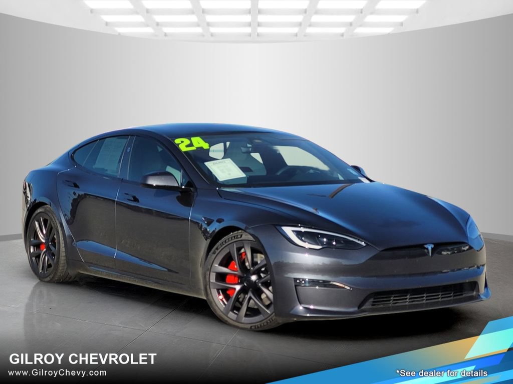 Used 2024 Tesla Model S Plaid AWD/4WD image 1