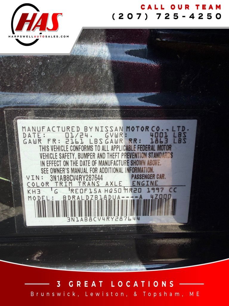 Used 2024 Nissan Sentra SV FWD image 16