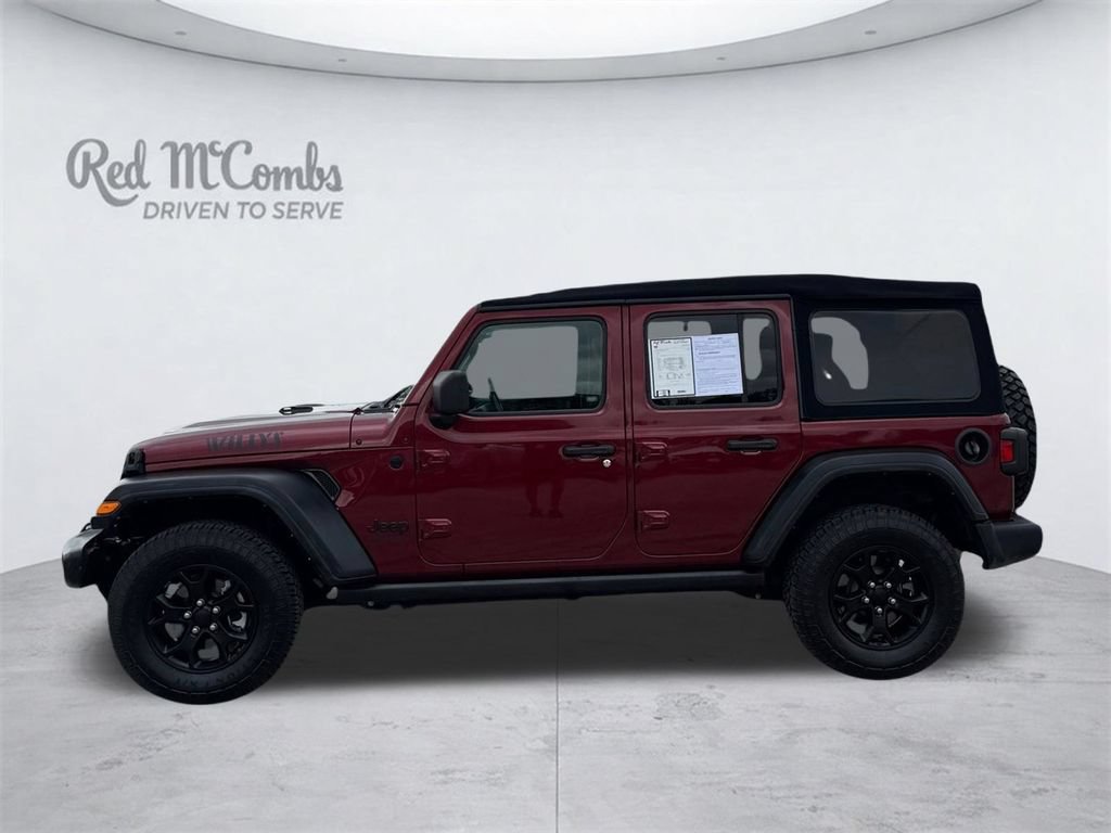 Used 2022 Jeep Wrangler Unlimited Sport AWD/4WD image 2
