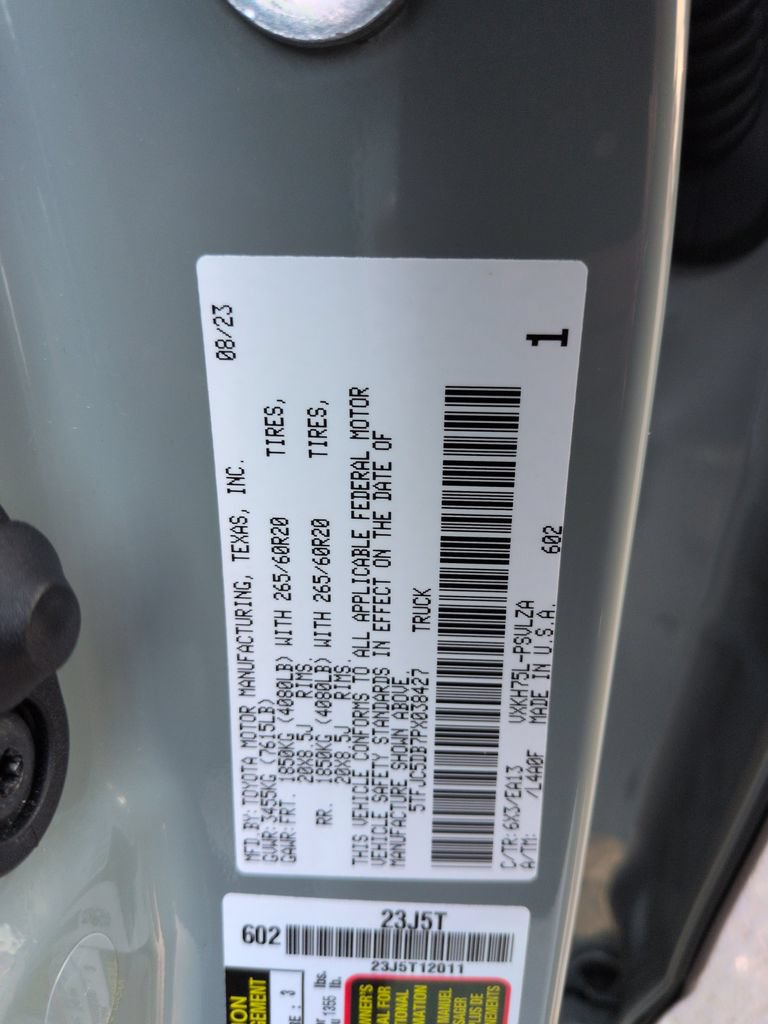 Used 2023 Toyota Tundra Limited w/ TRD Off-Road Package AWD/4WD image 29