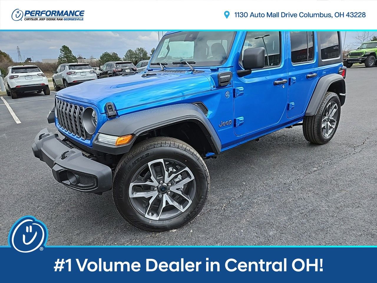 New 2025 Jeep Wrangler Unlimited Sport S 4xe w/ Convenience Group