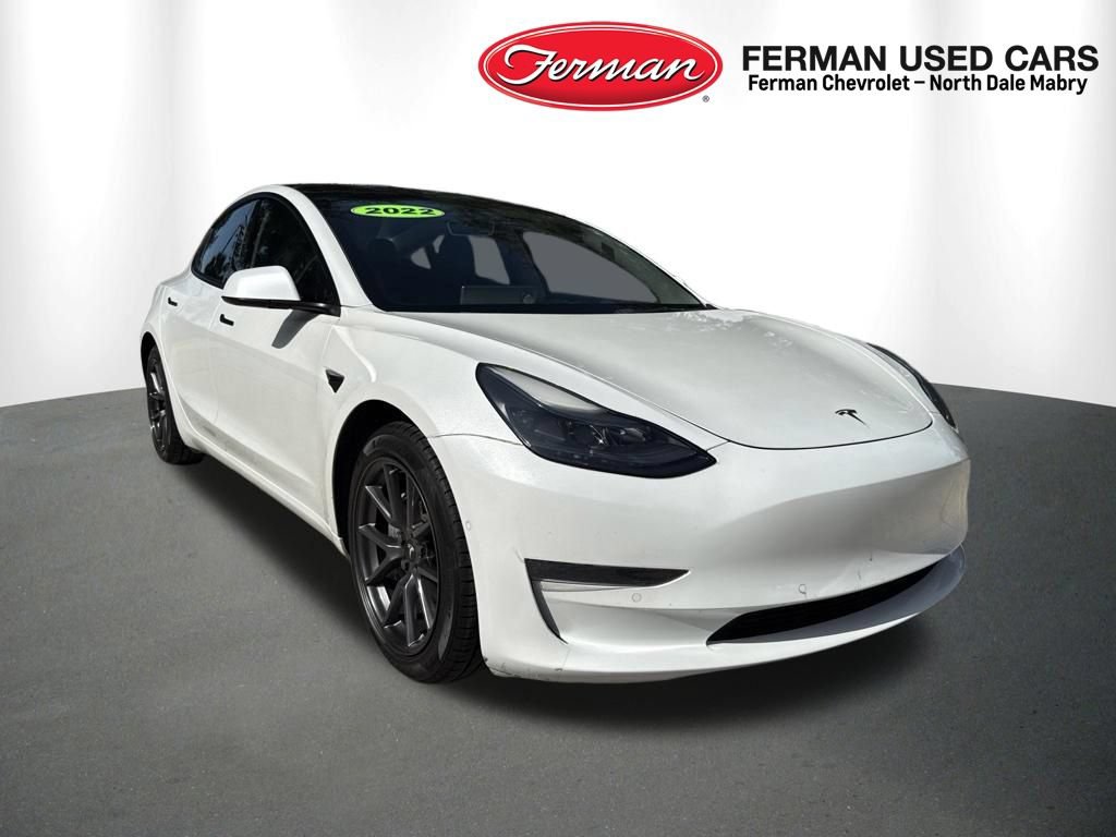 Used 2022 Tesla Model 3 Long Range AWD/4WD image 1