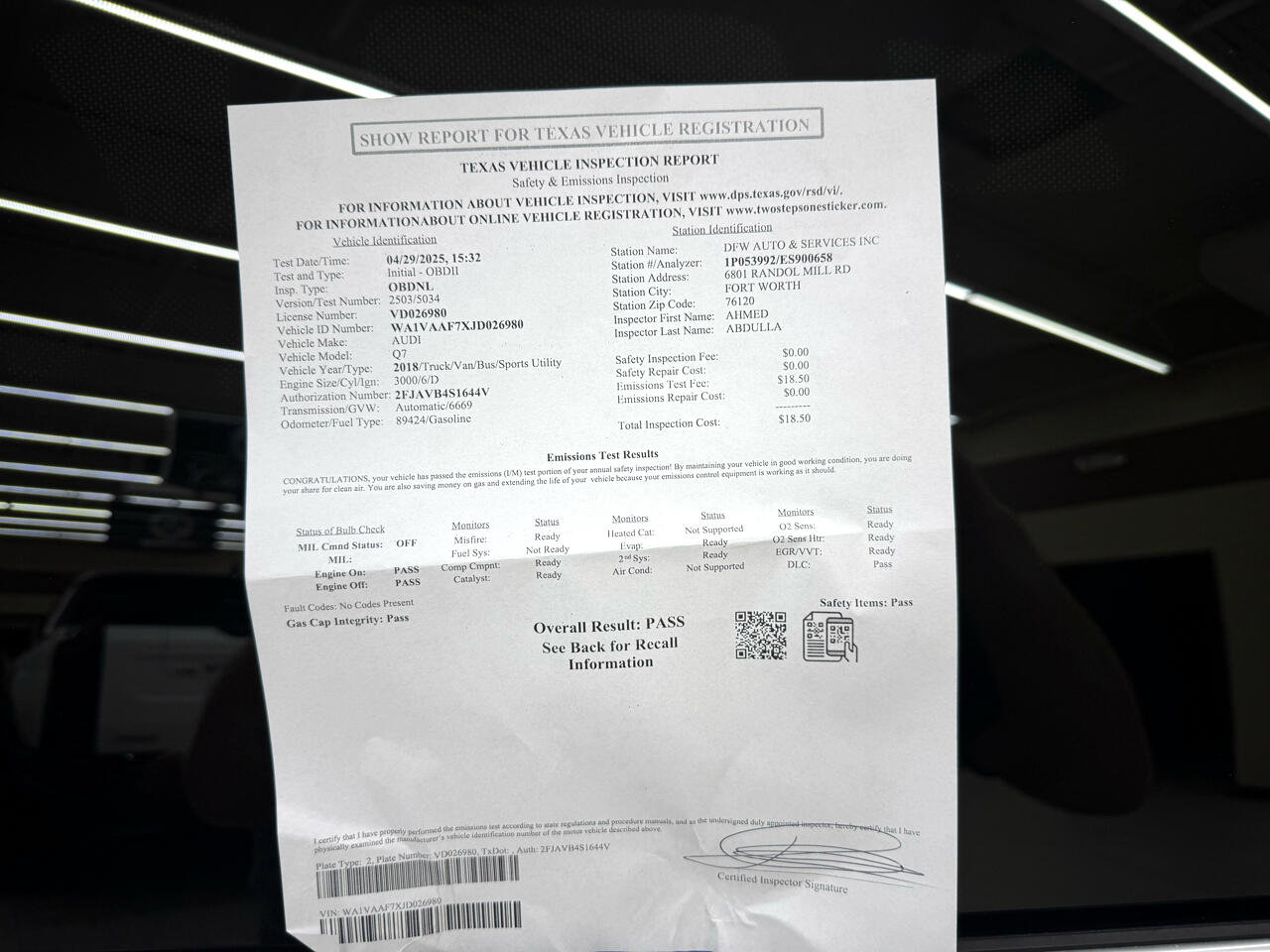 Used 2018 Audi Q7 3.0T Prestige image 50