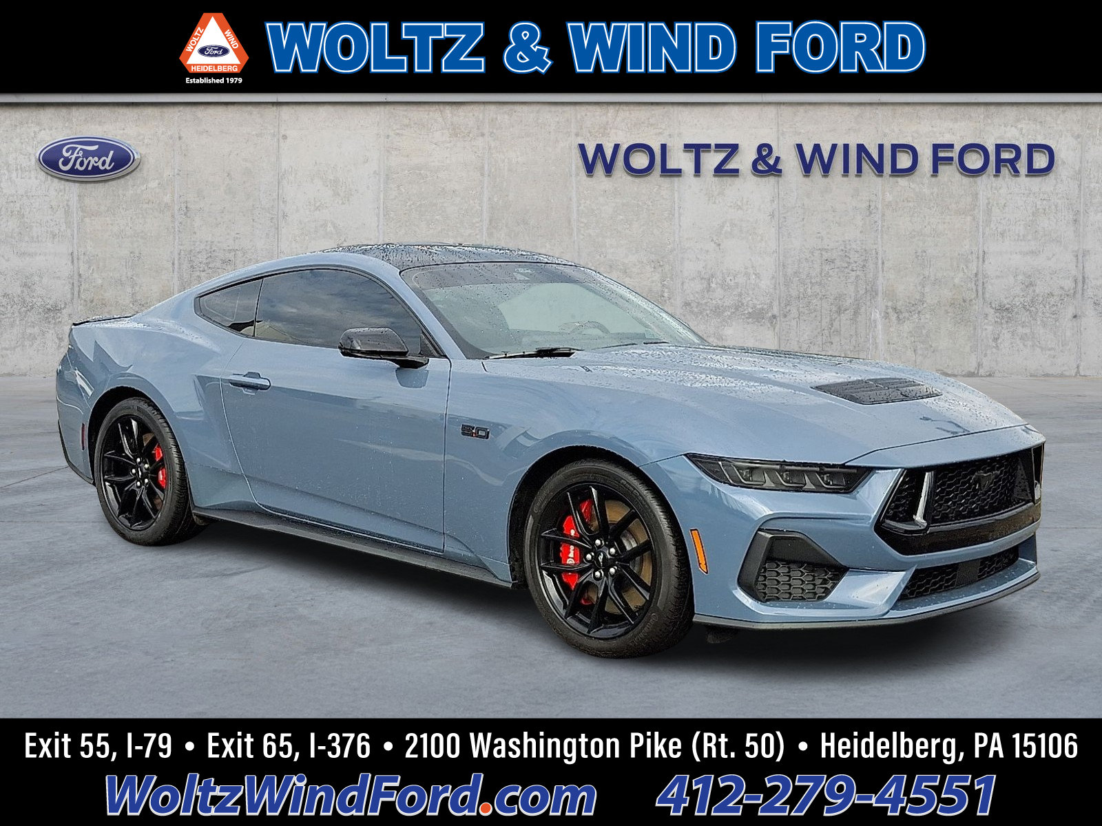 Certified 2024 Ford Mustang GT Premium RWD image 1