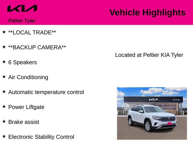 Used 2021 Volkswagen Atlas SE FWD image 7