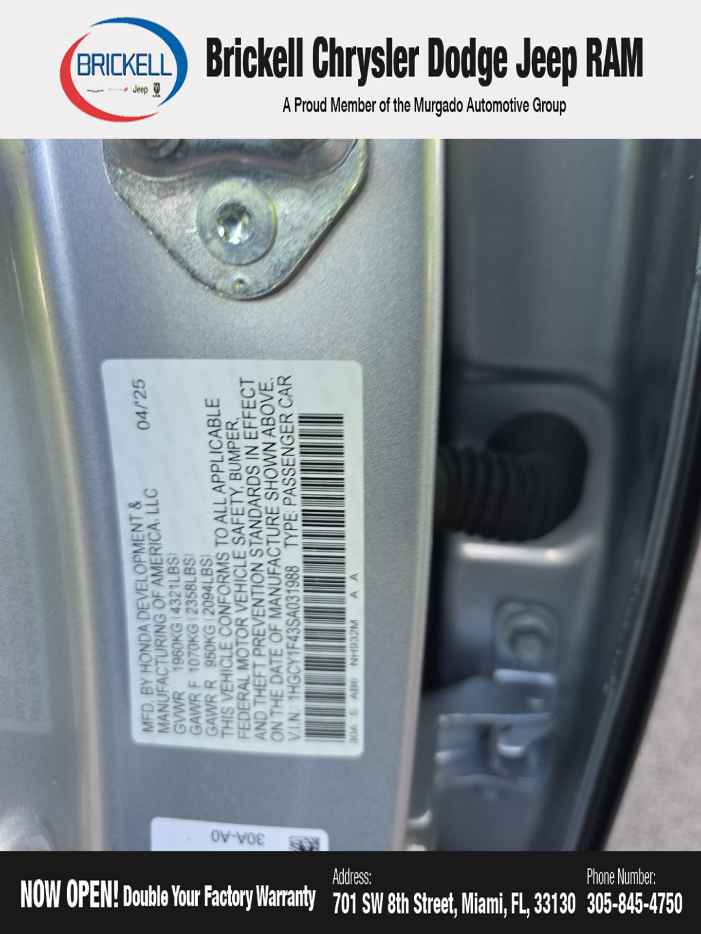 Used 2025 Honda Accord SE image 7