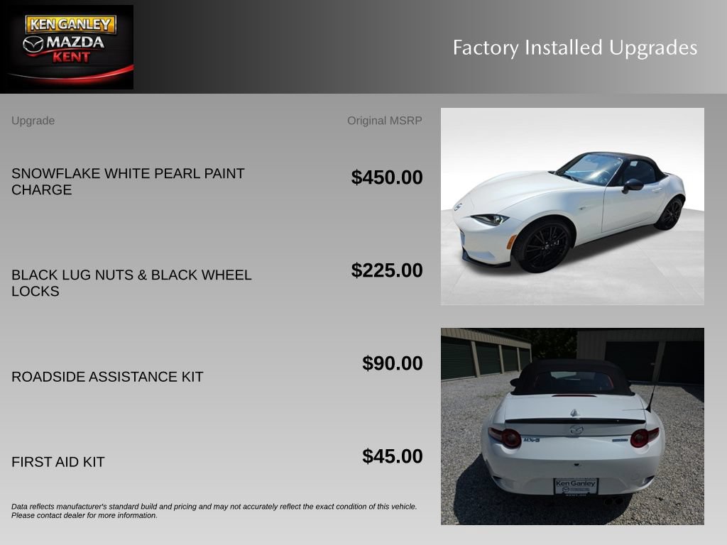 Certified 2024 MAZDA MX-5 Miata Club RWD image 10