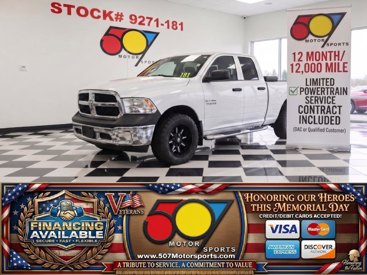 Used 2013 RAM 1500 ST w/ SXT Appearance Group