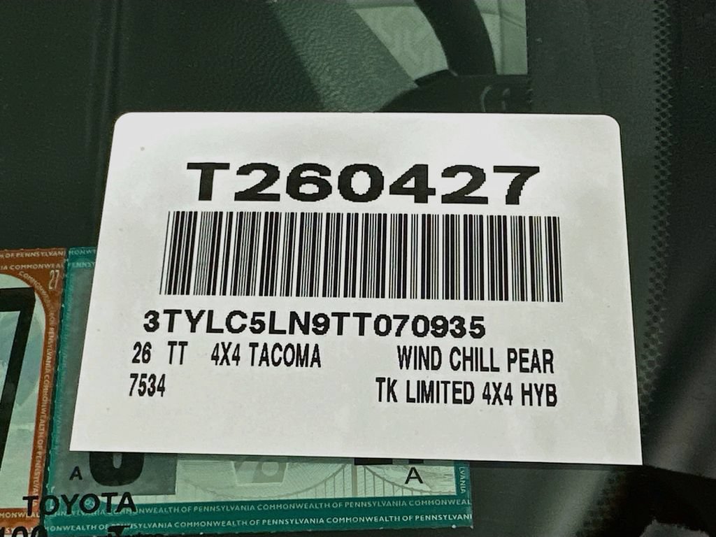New 2026 Toyota Tacoma Limited AWD/4WD image 17
