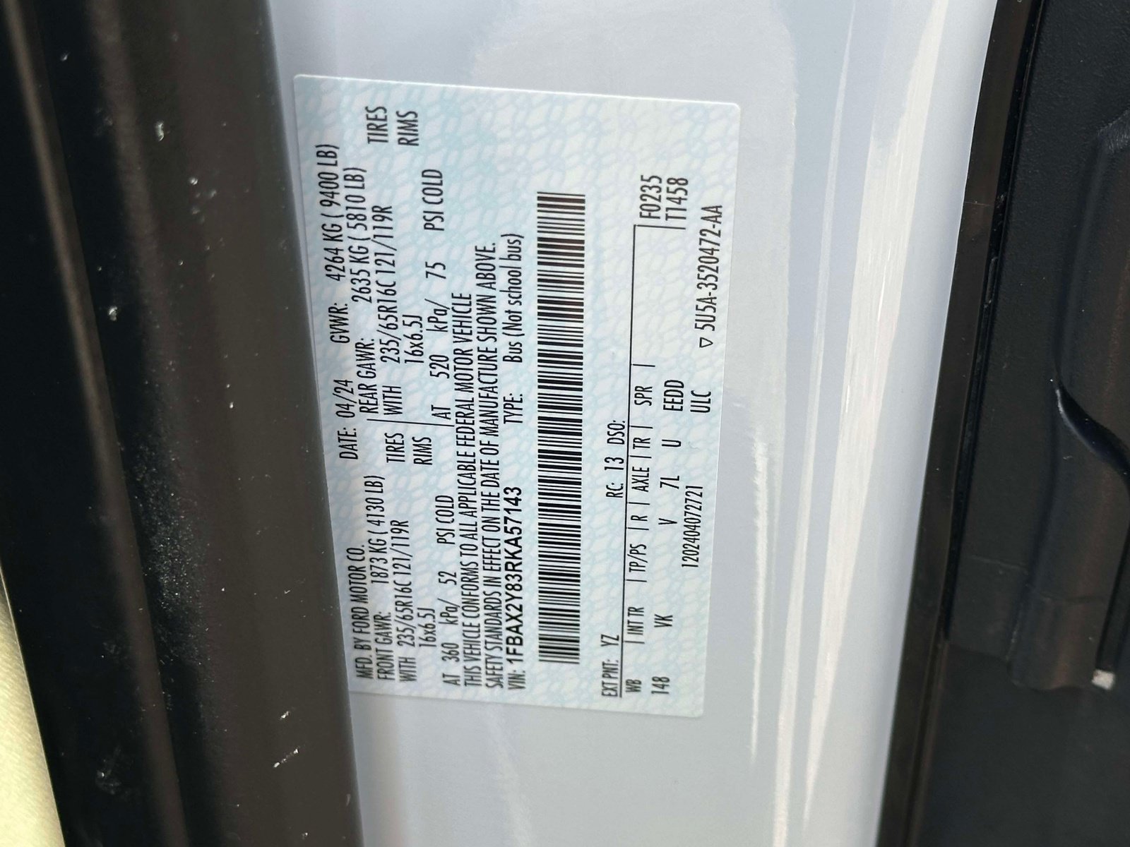Used 2024 Ford Transit 350 XL RWD image 34