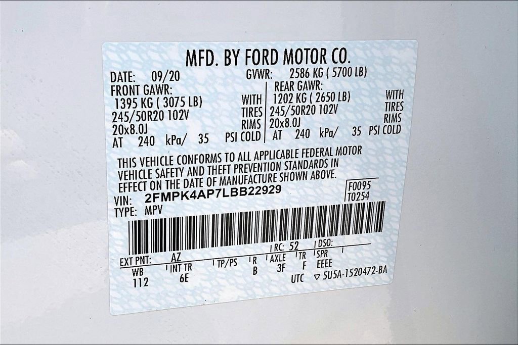 Used 2020 Ford Edge ST AWD/4WD image 32