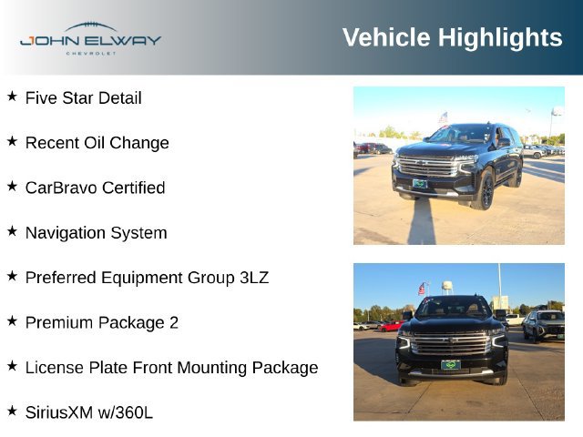 Certified 2024 Chevrolet Tahoe High Country w/ Premium Package 2 AWD/4WD image 4