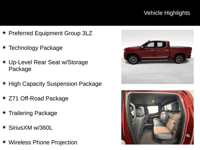 Certified 2023 Chevrolet Silverado 1500 High Country w/ Technology Package AWD/4WD image 27